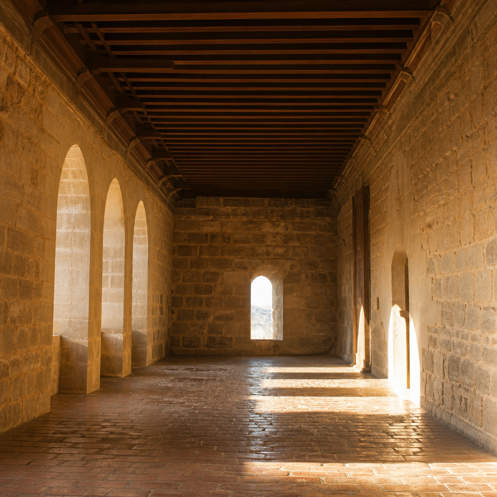 La sala que promete reyes · Castillo de Almodóvar del Río