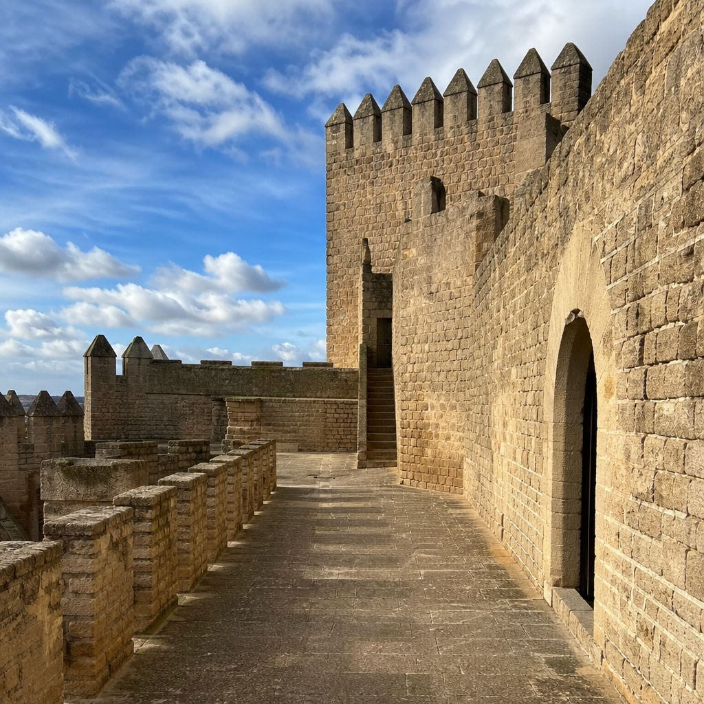 El arquitecto que no quiso escaleras · Castillo de Almodóvar del Río