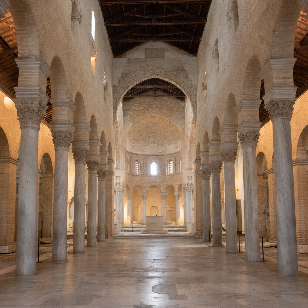Interior de San Acisclo y Santa Victoria, hoy Museo Antonio Villa-Toro.