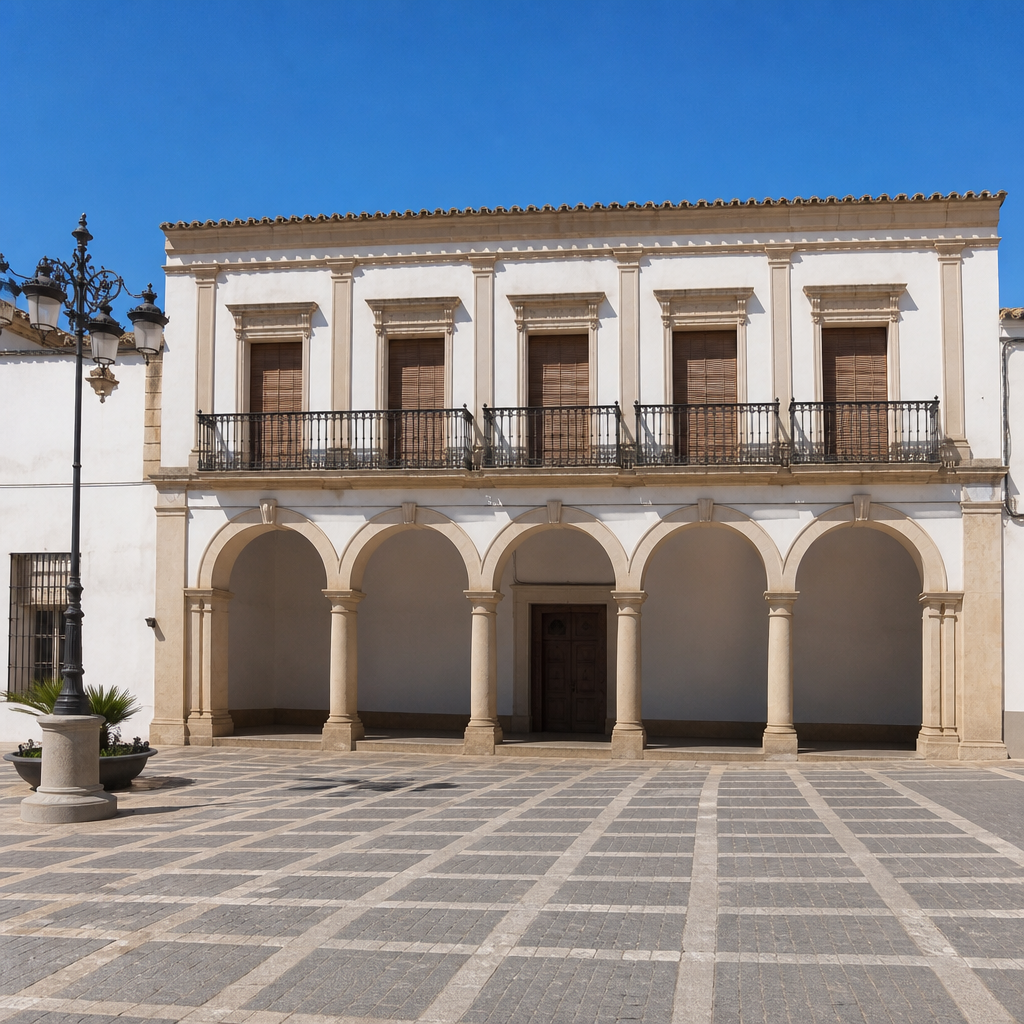 Ayuntamiento de Castro del Río, parada de la ruta de Cervantes