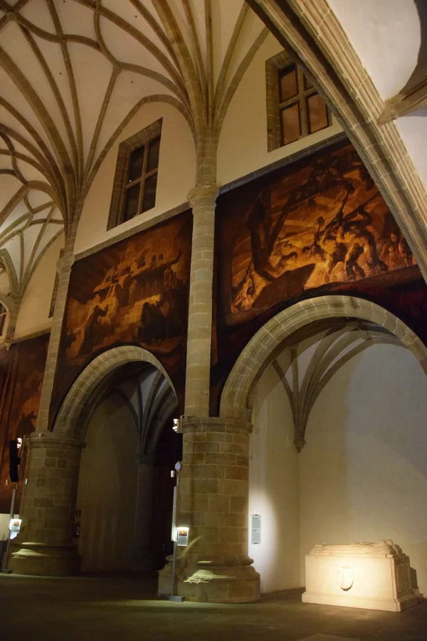 Sepulcro de Alonso de Idiáquez y Gracia de Olazábal en San Telmo Museoa