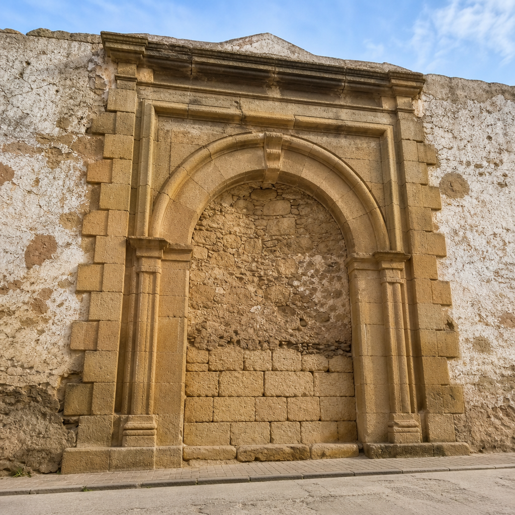 Portada del Convento de San Juan de la Penitencia en Dos Torres: historia y visita