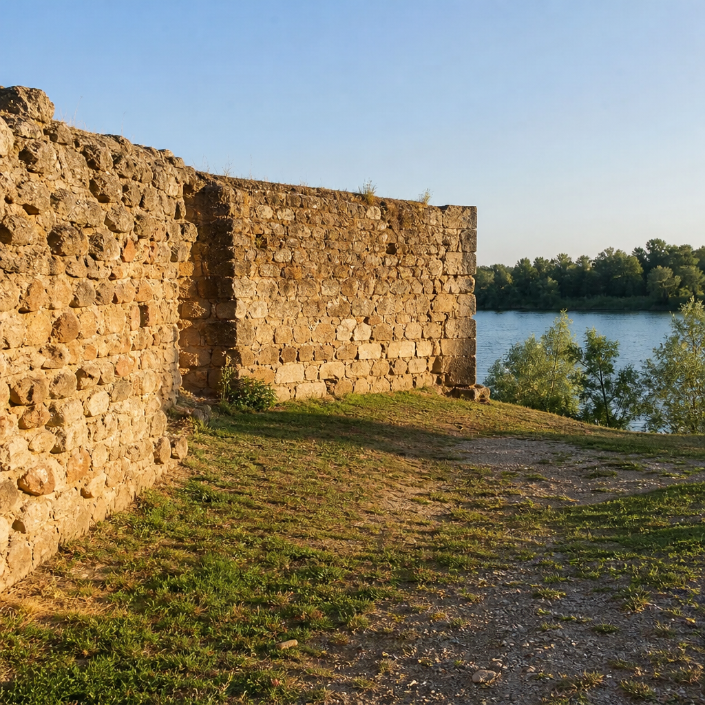 Restos de la fortificación del antiguo Alcocer cerca de la Ermita de San Pedro de El Carpio