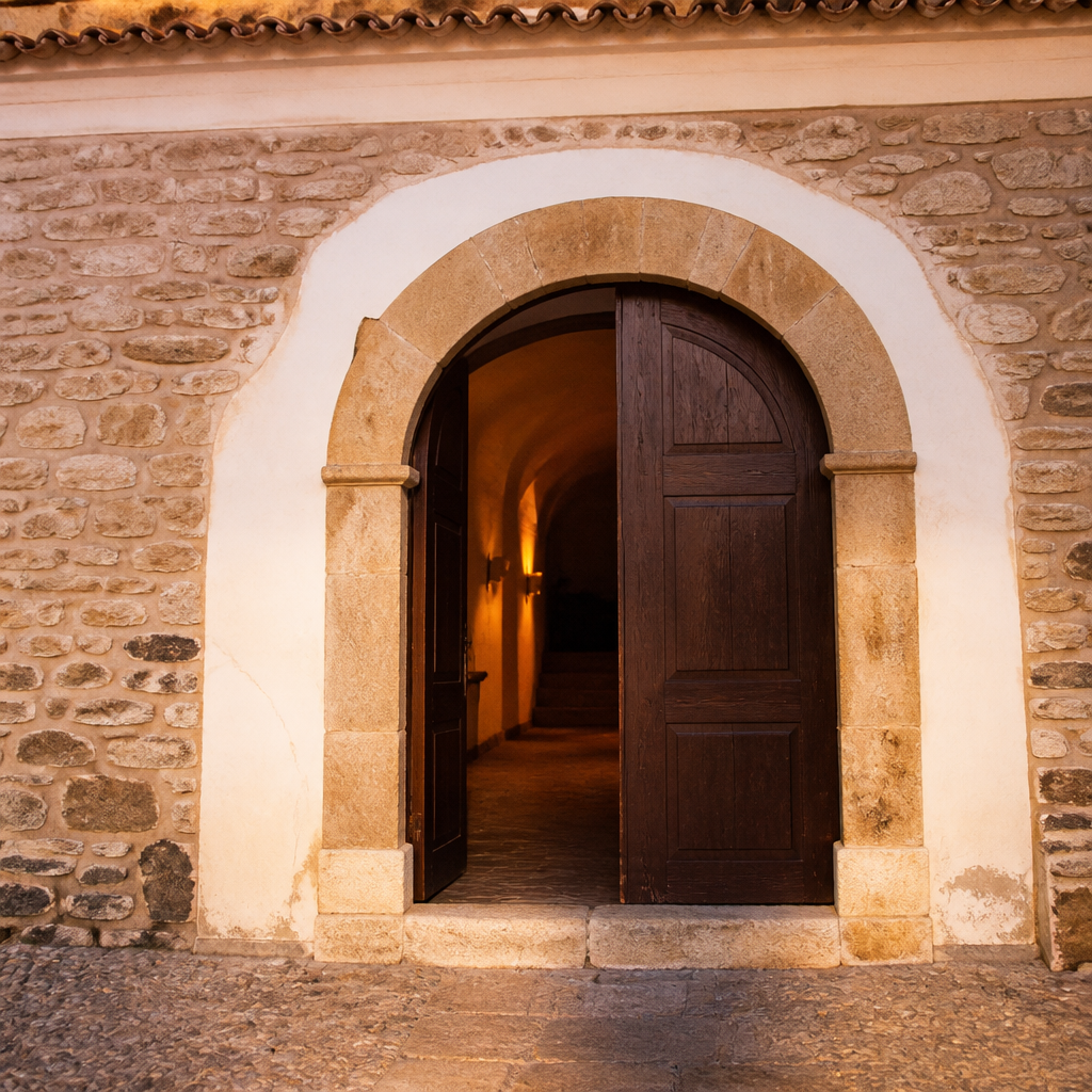 Puerta de la Ermita de Nuestra Señora de Vallehermoso, visita en El Viso