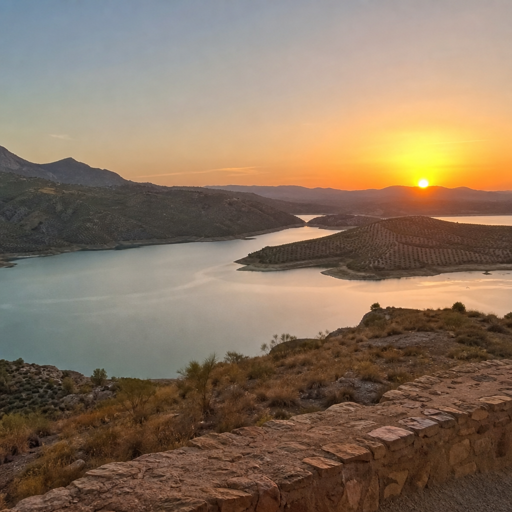 Embalse de Iznájar: el lago que esconde un valle