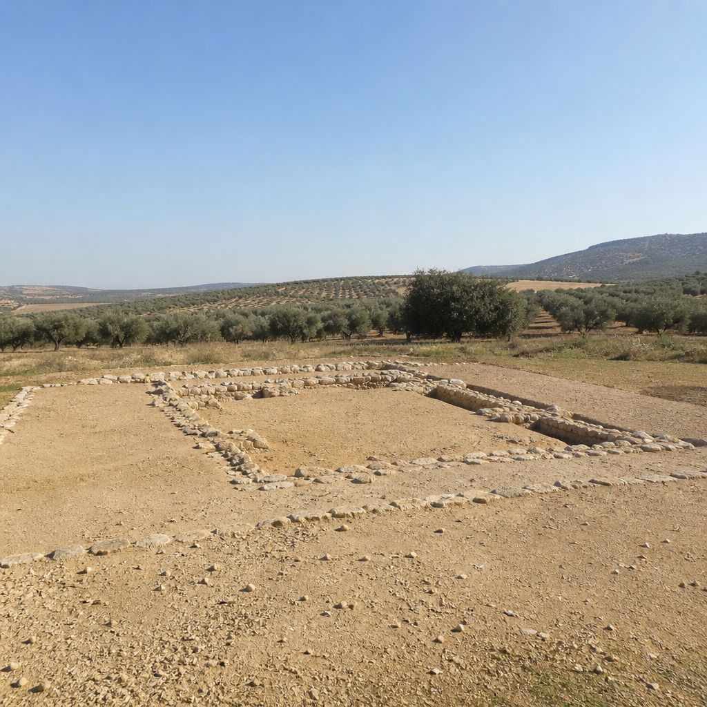 Aljibe romano del Yacimiento Arqueológico de la Fuensanta en Espejo