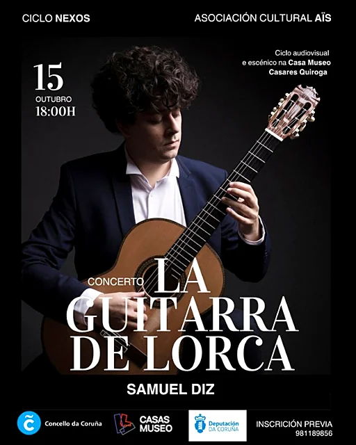 Recreación ilustrativa: A guitarra de Lorca: recital y coloquio con Samuel Diz