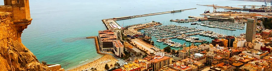 Recreación ilustrativa: Alicante: ciudad de luz, historia y mar