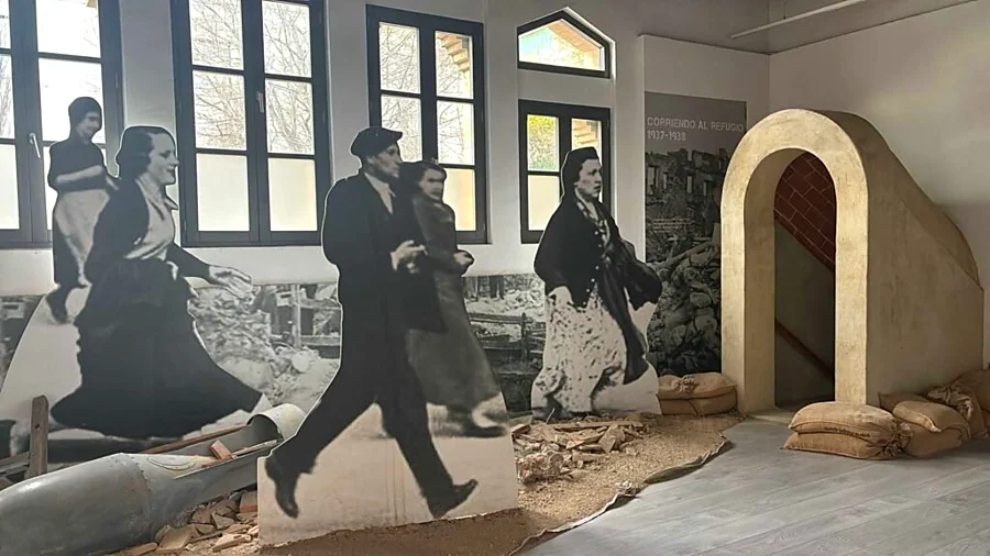 Recreación ilustrativa: Bajo las calles de Alicante: refugios antiaéreos y Casa de Máquinas