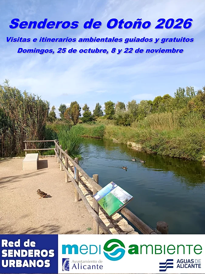 Recreación ilustrativa: Itinerario ambiental guiado por el monte Benacantil