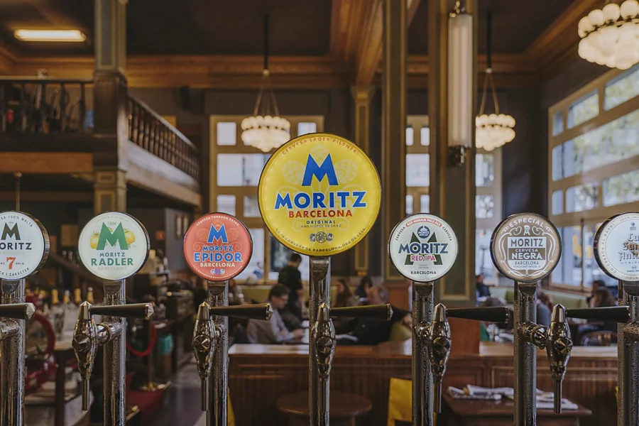 Recreación ilustrativa: Menú maridaje guiado por el Beer Sommelier de Moritz