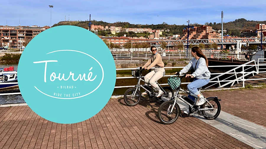 Recreación ilustrativa: Bilbao en e-bike: del Casco Viejo al Guggenheim
