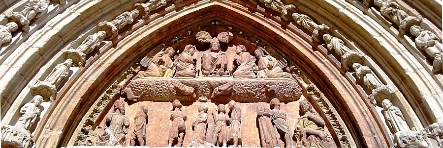 Recreación ilustrativa: San Esteban y los retablos del Museo del Retablo