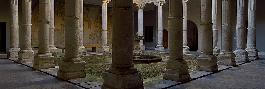 Recreación ilustrativa: El Museo de Burgos en una visita guiada