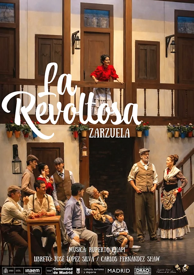 Recreación ilustrativa: La Revoltosa, zarzuela