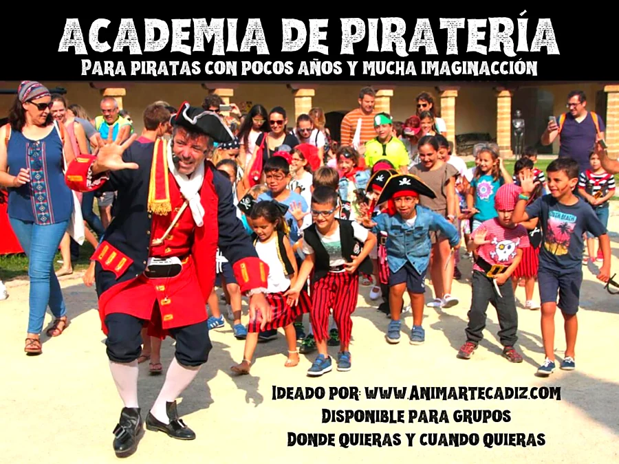 Recreación ilustrativa: La Academia de piratería en el Castillo de Santa Catalina