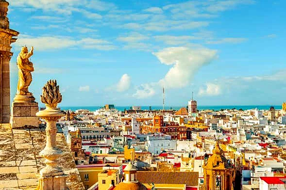 Recreación ilustrativa: Free tour por Cádiz: del Pópulo a La Caleta