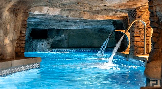 Recreación ilustrativa: Circuito de aguas y relax en Senzia Spa Cádiz