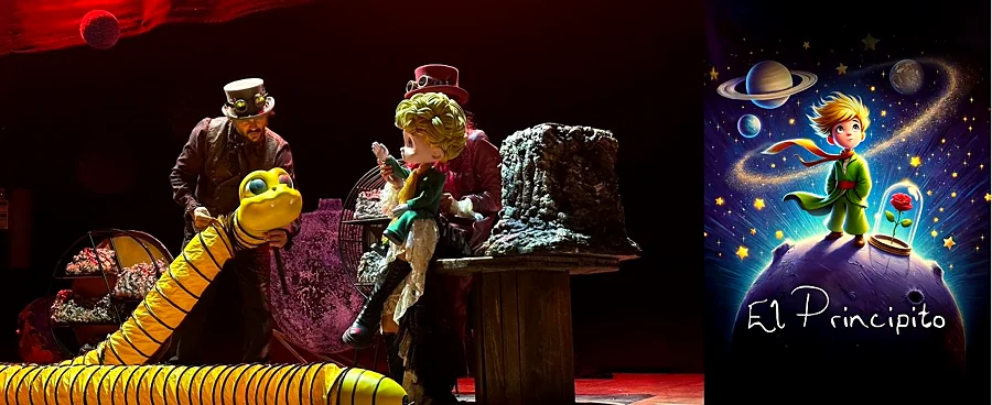Recreación ilustrativa: El Principito, adaptación teatral para todos los públicos