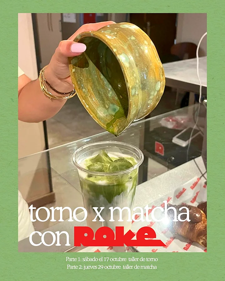 Recreación ilustrativa: Torno y matcha: crea tu cuenco y aprende el ritual