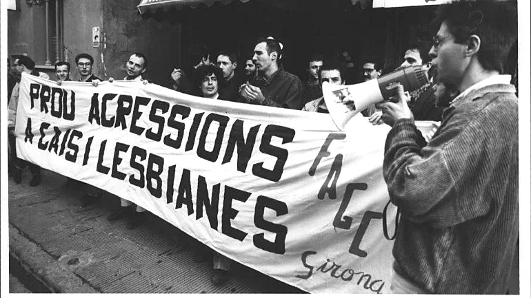 Recreación ilustrativa: Orígenes del activismo LGTBIQA+ en Girona