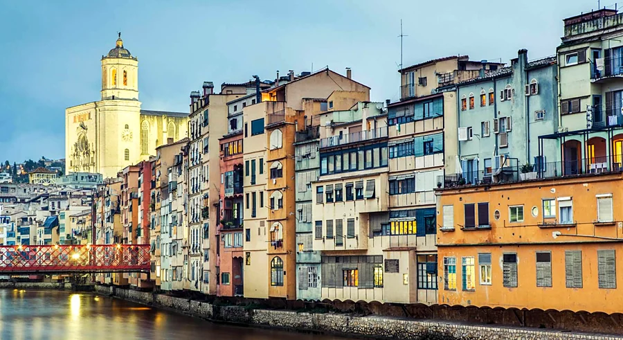 Recreación ilustrativa: Girona y los escenarios de Juego de Tronos