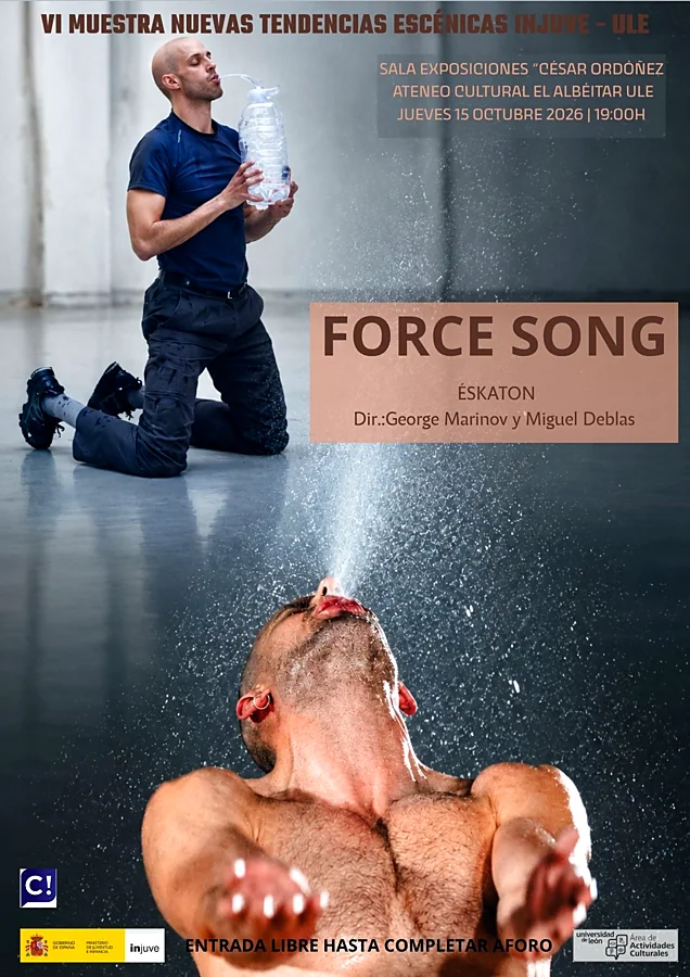 Recreación ilustrativa: FORCE SONG: una pieza escénica sobre fuerza, trabajo y vínculos