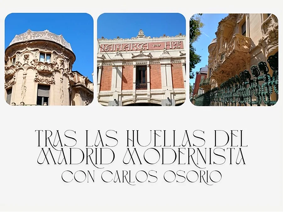 Recreación ilustrativa: Tras las huellas del Madrid modernista con Carlos Osorio
