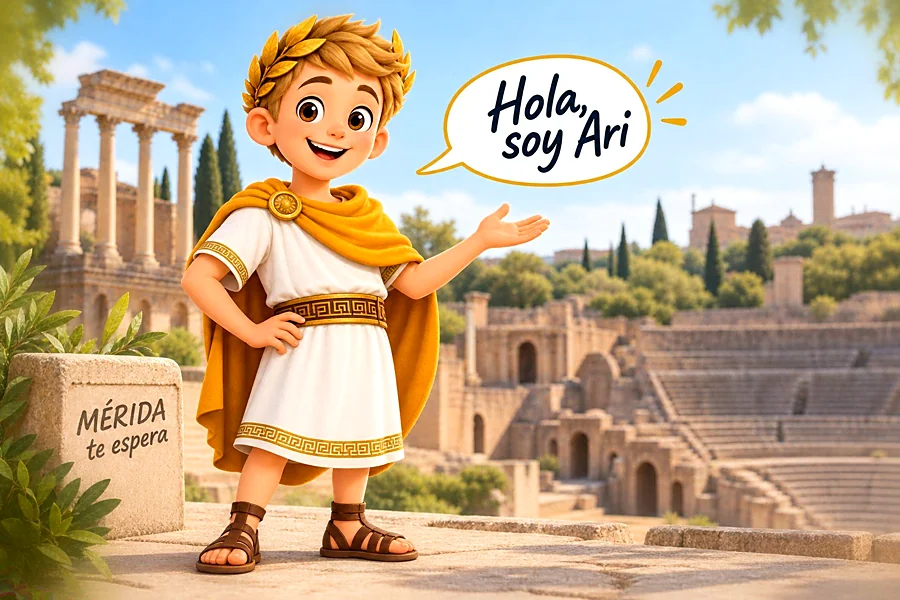 Recreación ilustrativa: Visita oficial por Mérida con Juan Luis Lara Haya