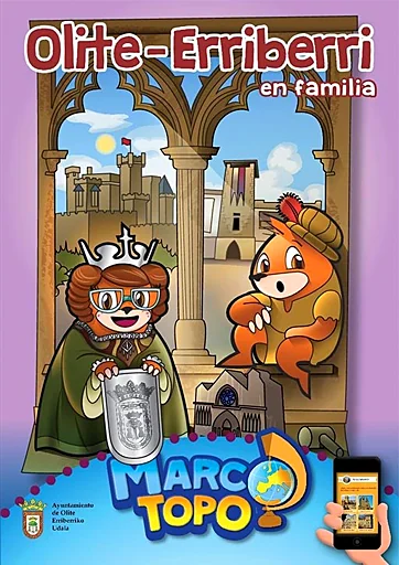 Recreación ilustrativa: Marco Topo: aventura familiar por el Casco Antiguo y los parques