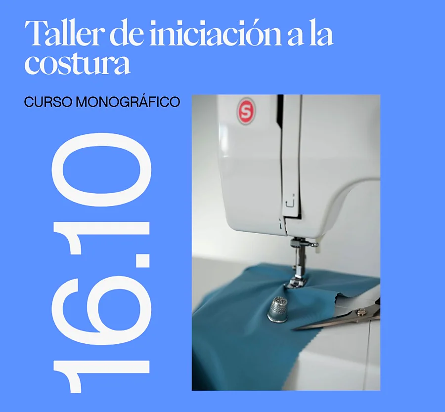 Recreación ilustrativa: Iniciación a la costura: crea una tote bag