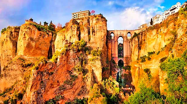Recreación ilustrativa: Free tour por Ronda