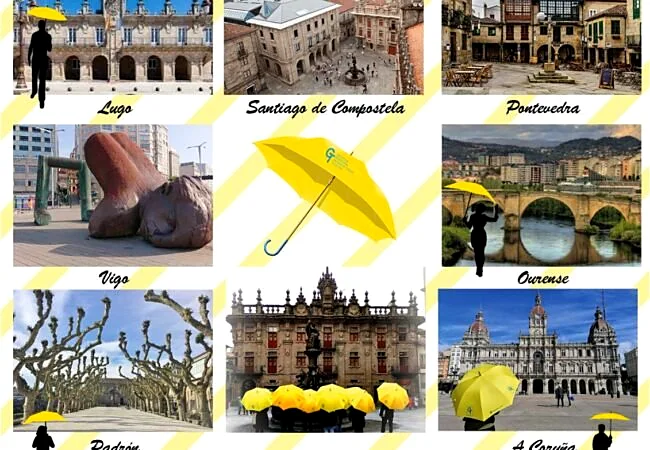 Recreación ilustrativa: Compostela Contada: casco histórico y visita al Parador