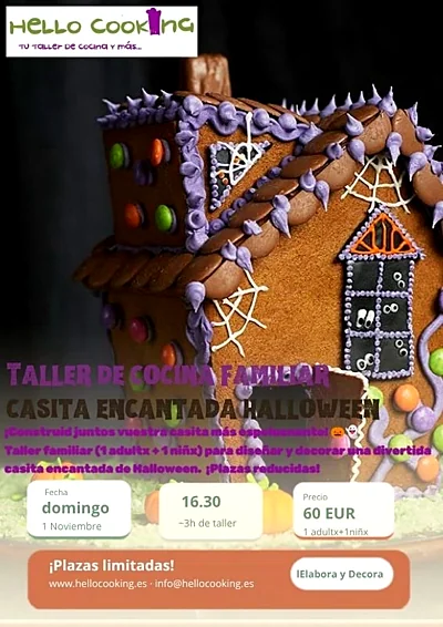 Recreación ilustrativa: Construye y decora una casita encantada de galleta