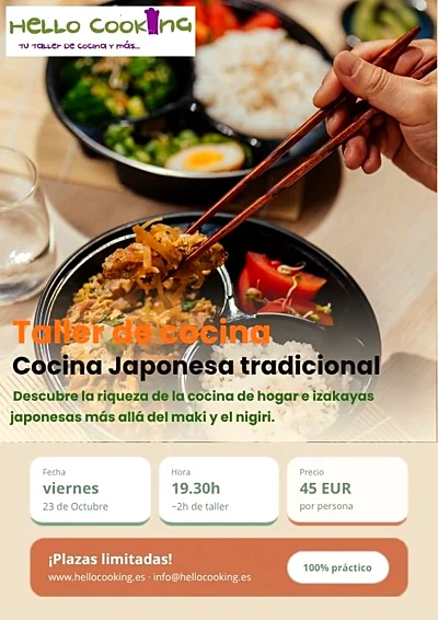 Recreación ilustrativa: Cocina tradicional japonesa más allá del sushi