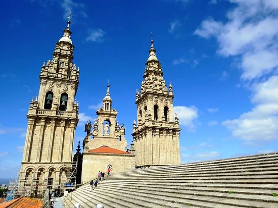 Recreación ilustrativa: Cubiertas de la Catedral y Torre de la Carraca