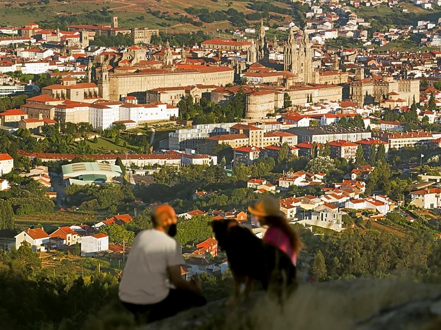 Recreación ilustrativa: Circular del Sarela al Monte Pedroso