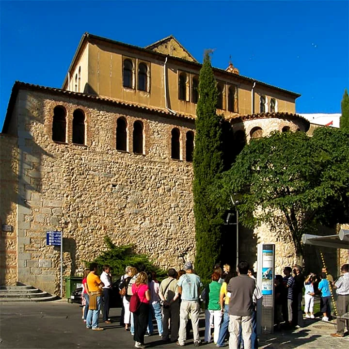 Recreación ilustrativa: La Judería, sus calles y la Puerta de San Andrés