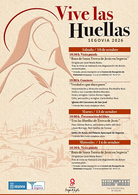 Recreación ilustrativa: Presentación de «Tras las Huellas de Teresa de Jesús»