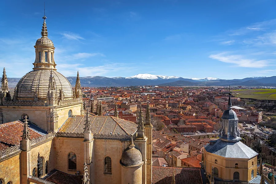 Recreación ilustrativa: Urbanismo de Segovia en la primera etapa del franquismo