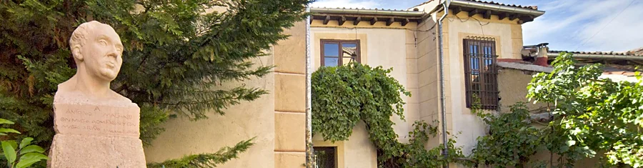 Recreación ilustrativa: La casa de Antonio Machado en Segovia, con visita guiada