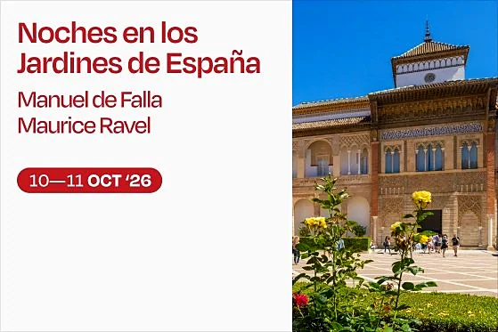 Recreación ilustrativa: Noches en los jardines de España, con la ROSS y Javier Perianes