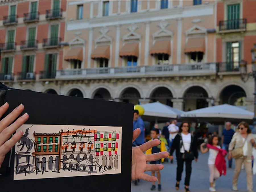 Recreación ilustrativa: Visita a Tarragona con Mari Carme Granados