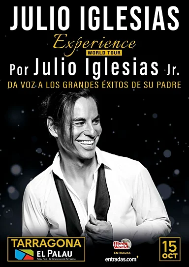 Recreación ilustrativa: Julio Iglesias Experience World Tour
