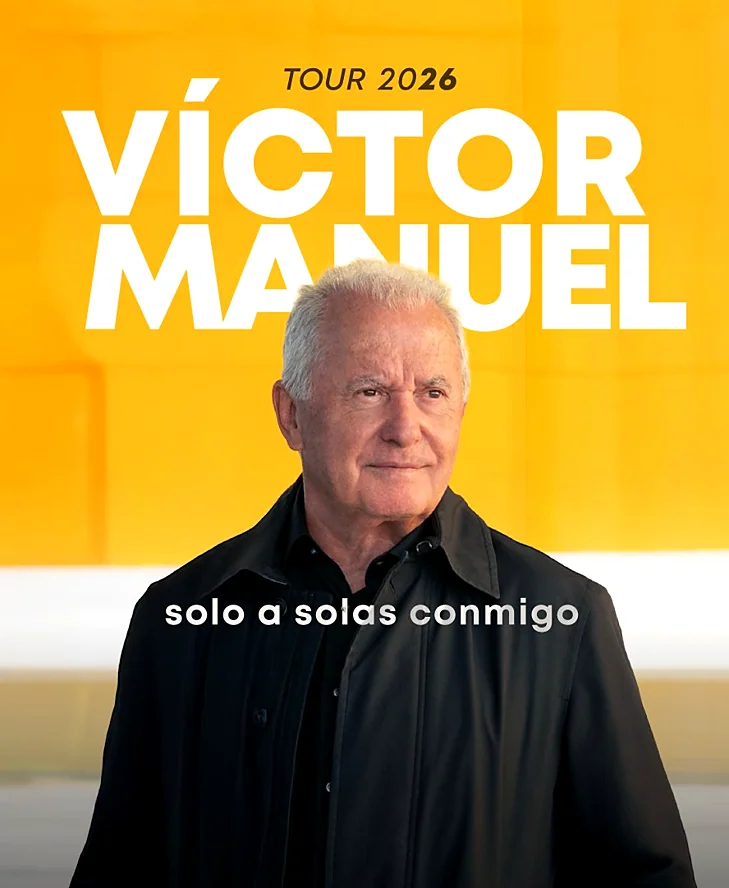 Recreación ilustrativa: Víctor Manuel en concierto