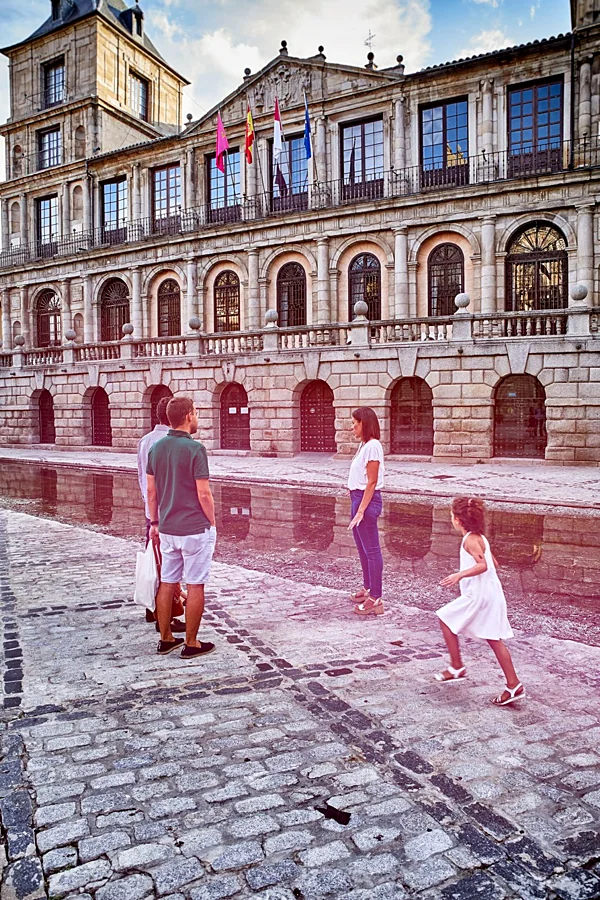 Recreación ilustrativa: Toledo en familia: recorrido con retos para pequeños exploradores