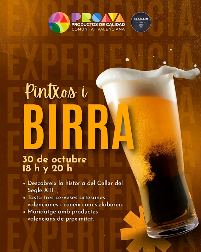 Recreación ilustrativa: Birres i pintxos en una bodega del siglo XIII