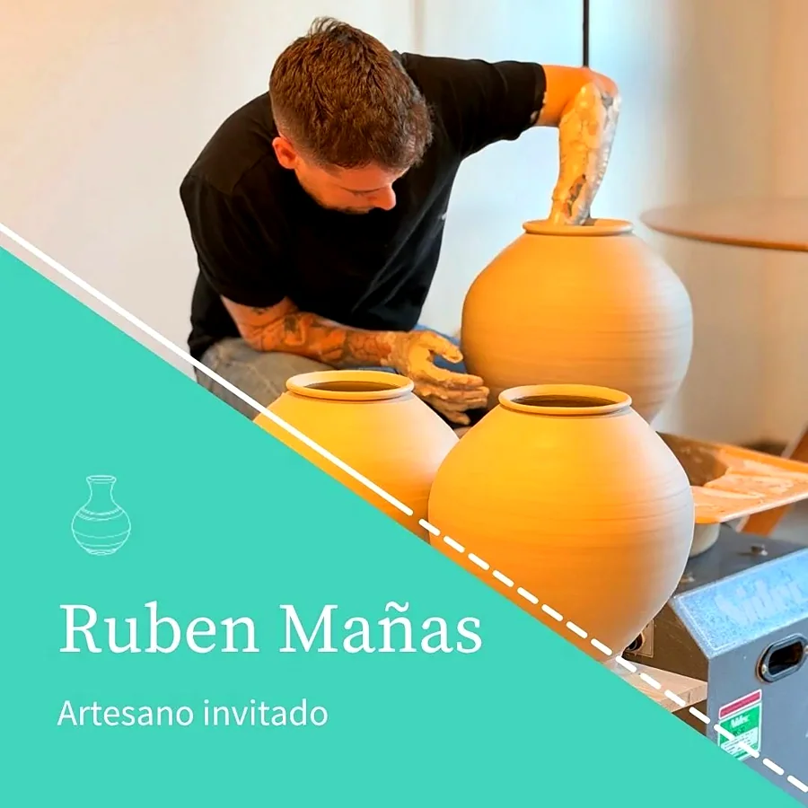 Recreación ilustrativa: Torno cerámico: intensivo de perfeccionamiento