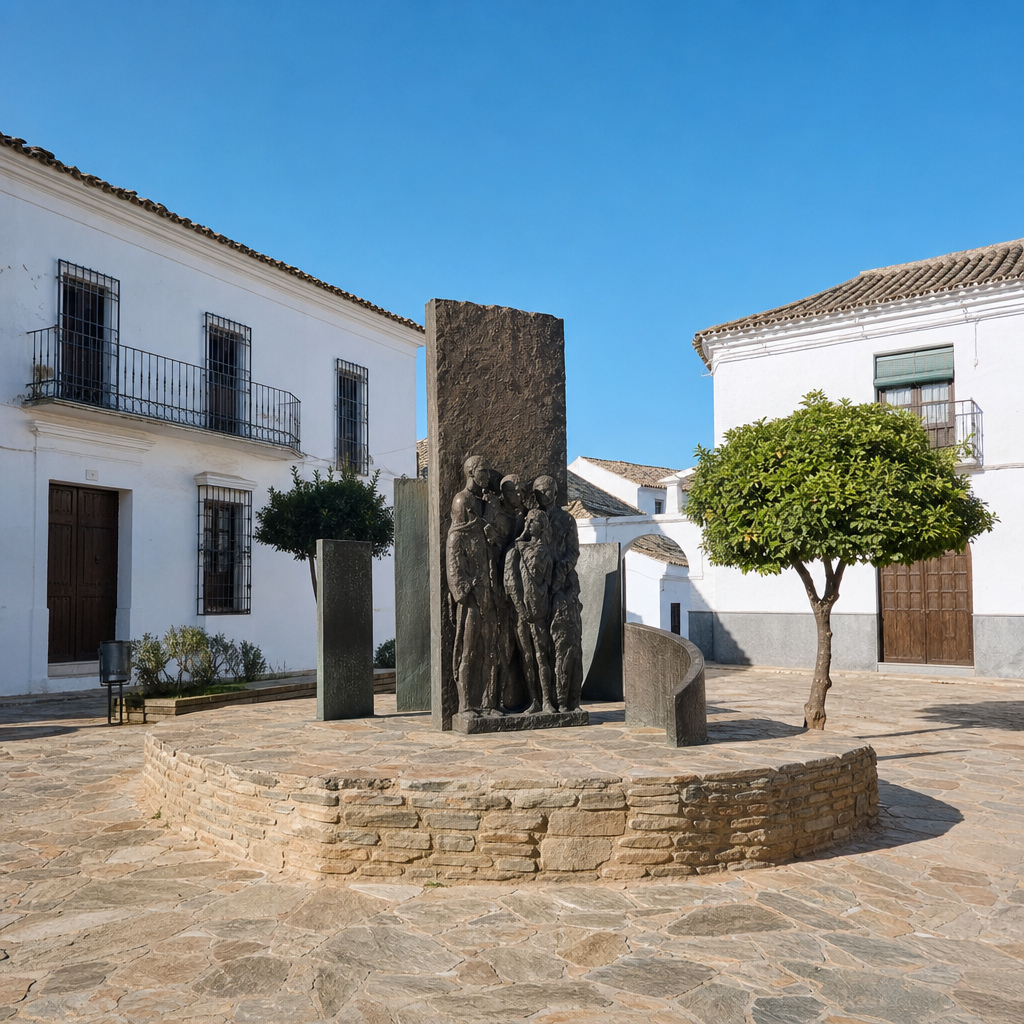 Monumento de todos a una Fuenteovejuna en la Plaza Lope de Vega