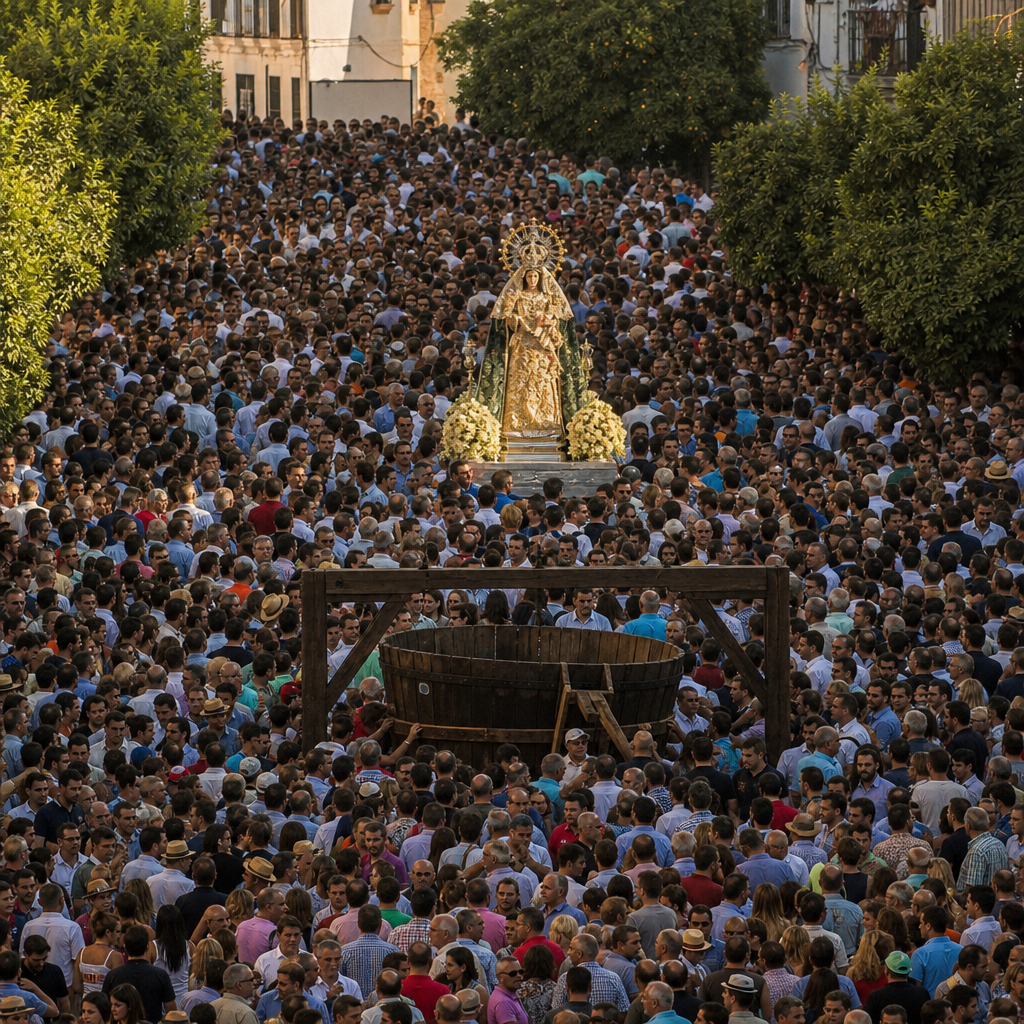 Fiesta de la Vendimia de Montilla: audioguía de la pisa, el vino y el desfile